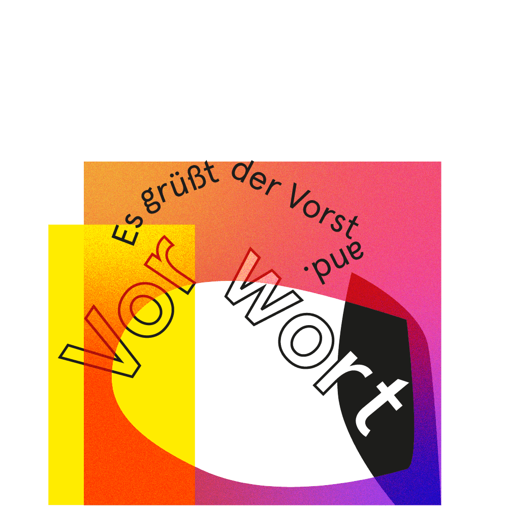 Illustration mit den Worten